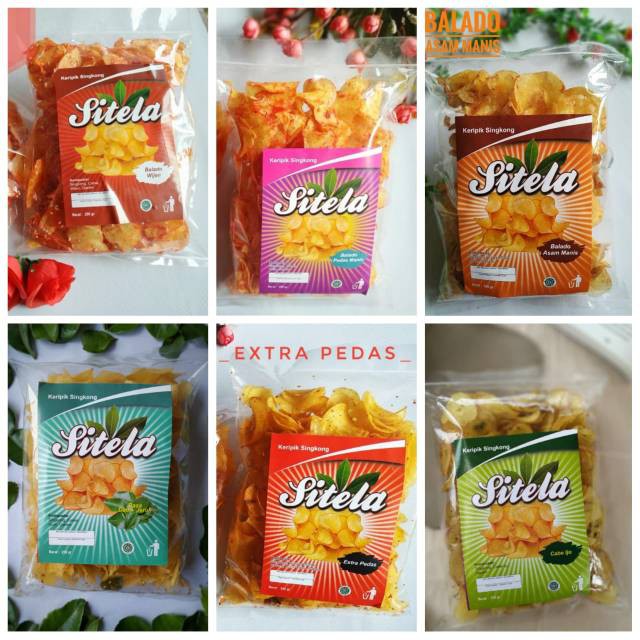 

Keripik Singkong Sitela 250 gr