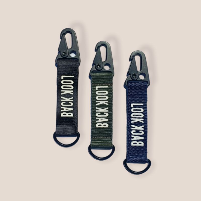 KEYCHAIN - GANTUNGAN KUNCI ORIGINAL LOOK BACK MURAH KEREN BERKWALITAS basicseries