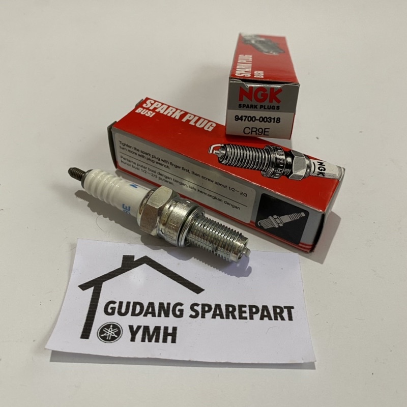 Busi NGK CR9E Plug Spark R15 R25 Mt25 Mt15 Xabre Vixion 94700-00318