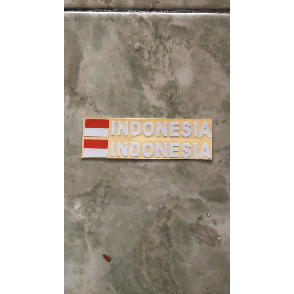 Stiker Indonesia kecil