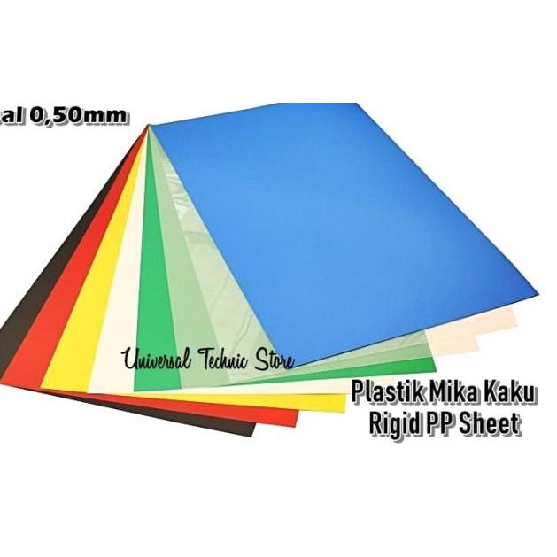 

♗ Plastik Mika Kaku PP Cover Agenda Grosir 70cm x 100cm Tebal 0.5mm ℗