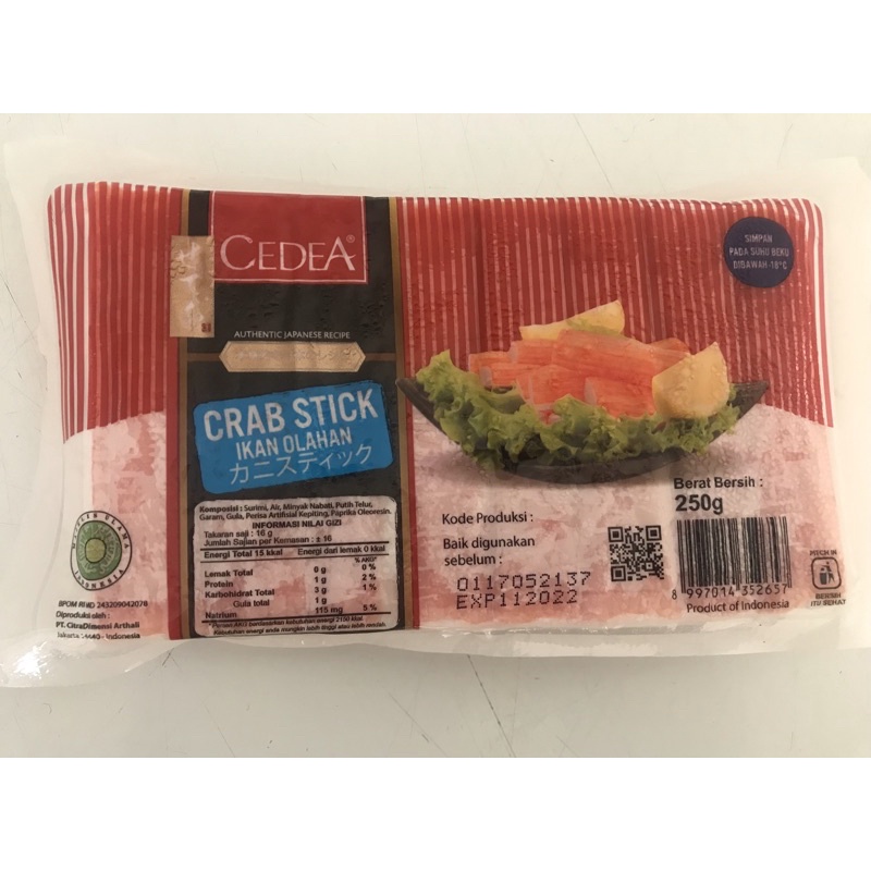 

Cedea Crab Stik 200gr