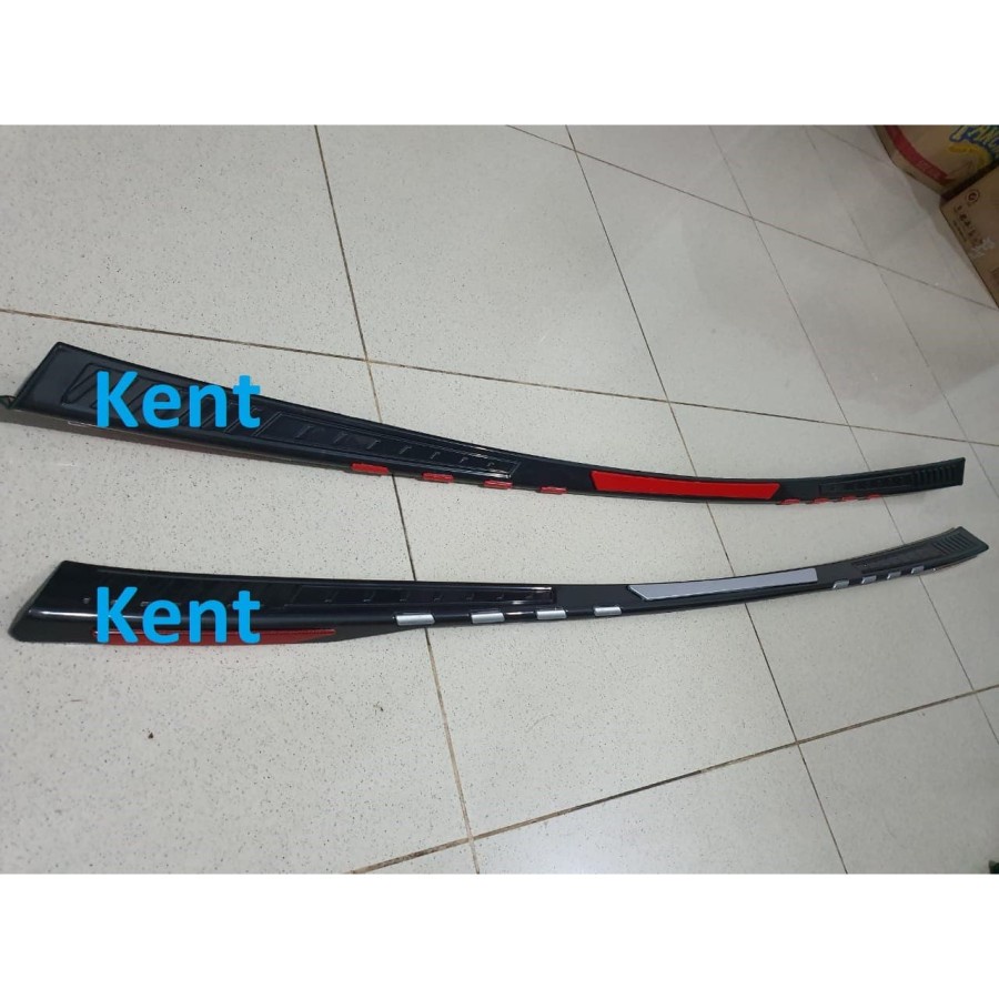 Sill Plate Sillplate Belakang Xpander Kombinasi merah atau hitam