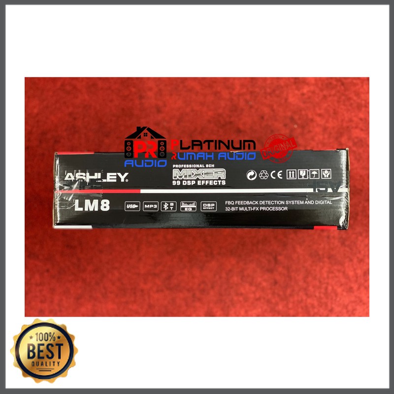 Mishad Shop -  Mixer Profesional 8 Channel ASHLEY LM8 / LM-8 Original  GU-5117-2439