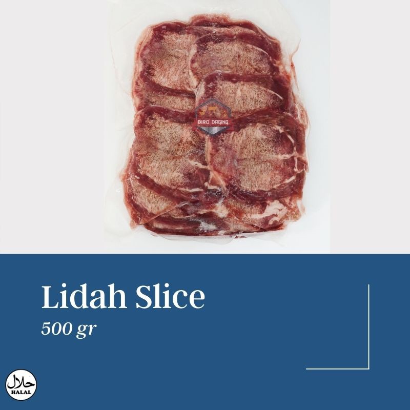 

Daging Lidah Sapi Slice Import AUS / Ox Tongue Sliced / Gyutan 500 gr