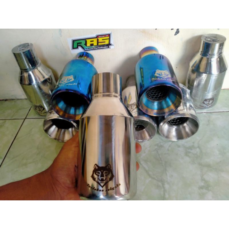 knalpot srigala truk elf