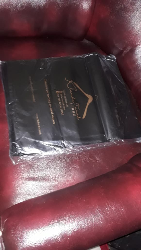 Kantong Plastik Sablon 30x40 Custom Olshop