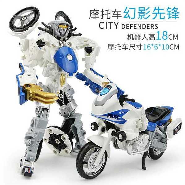 PAZZ Mainan Mobil Action Figure Transformer Deformation Robot - 86605 ( Mughnii )