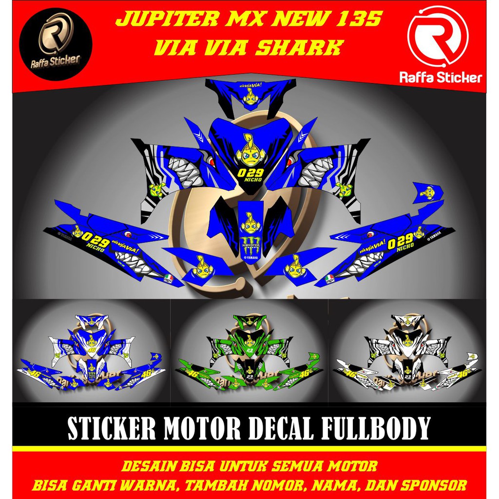 stiker jupiter mx new decal jupiter mx 135 decal jupiter mx new stiker