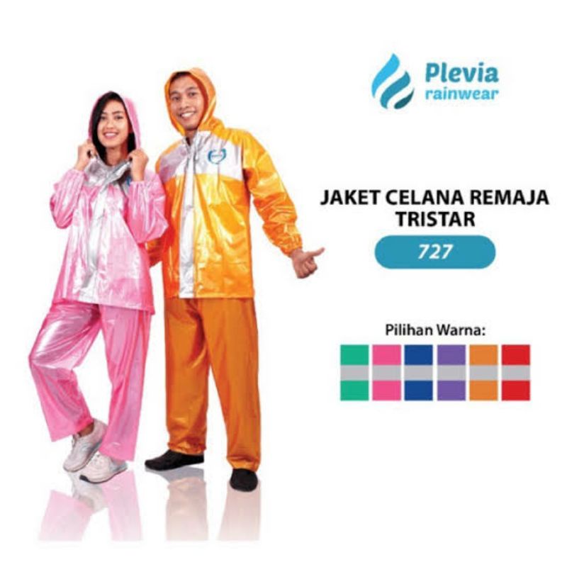 u/s PL727, JAS HUJAN SETELAN JAKET CELANA  REMAJA TRISTAR