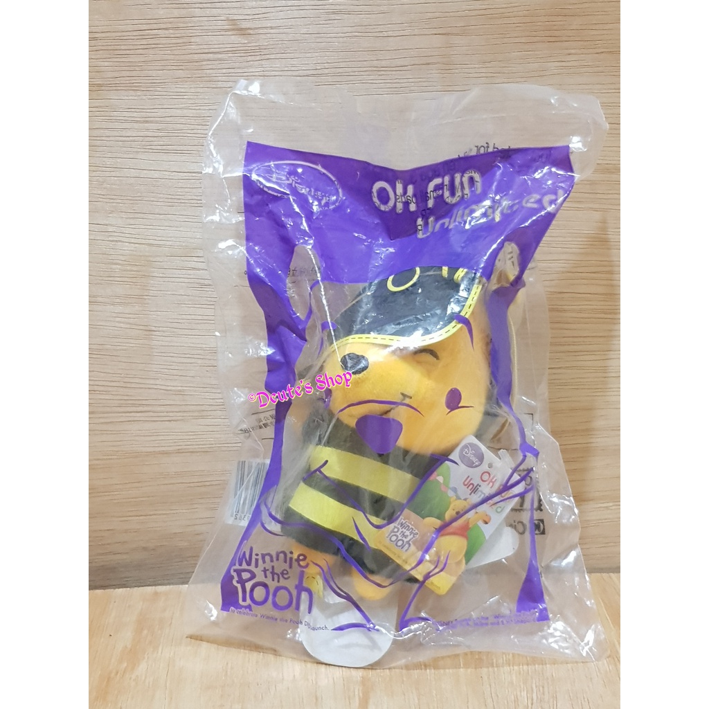Boneka Disney Winnie The Pooh Ok Fun Unlimited pooh pakai kostum lebah plush