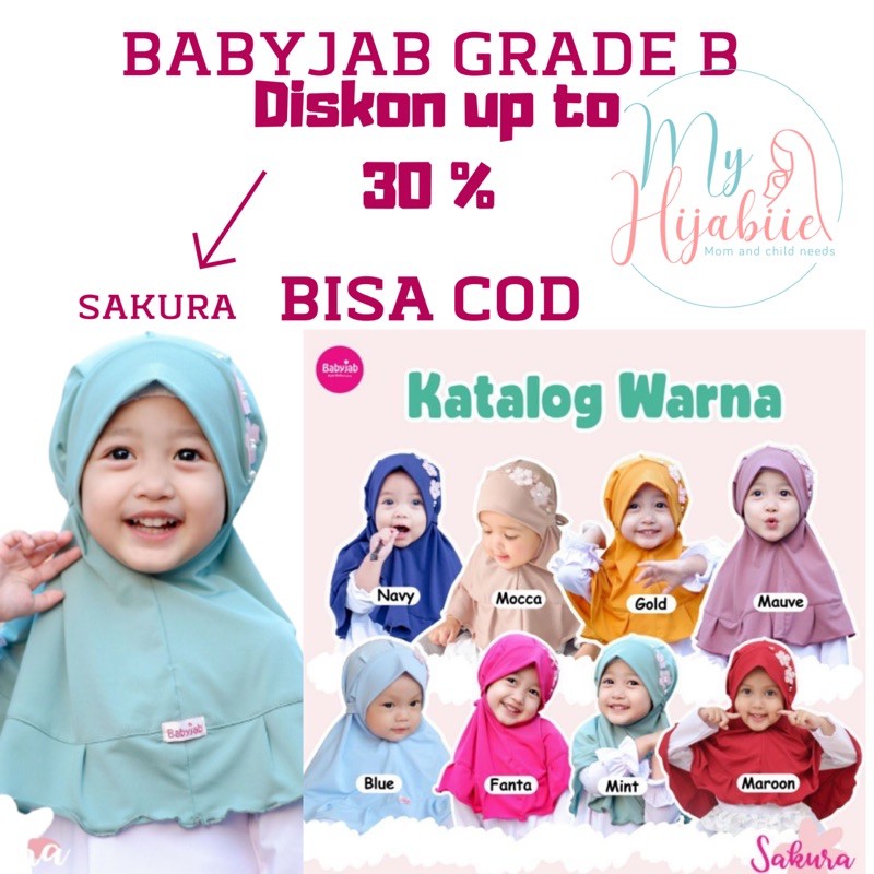 Jilbab Anak Babyjab Sakura Grade B