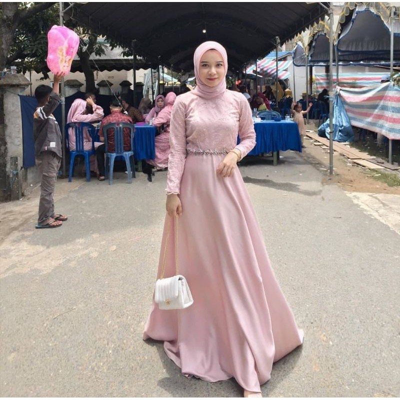 Promo !!! ANGGUN DRESS // GAUN MUSLIMAH - GAUN PESTA MUSLIMAH - GAMIS PESTA - GAMIS WISUDA - GAMIS BUSUI -  GAMIS BUMIL - GAMIS WUDHU - GAMIS TERLARIS - GAUN WISUDA - GAUN LAMARAN - GAUN KONDANGAN - GAUN AKAD - GAMIS BRUKAT - GAMIS PREMIUM
