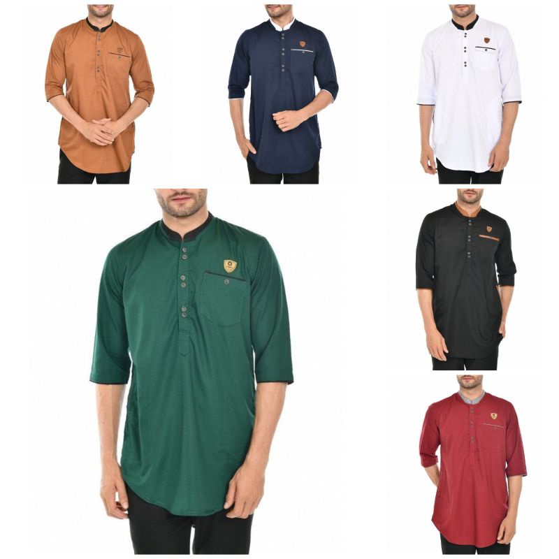 Qoswa Baju Koko Kurta Muslim Dewasa