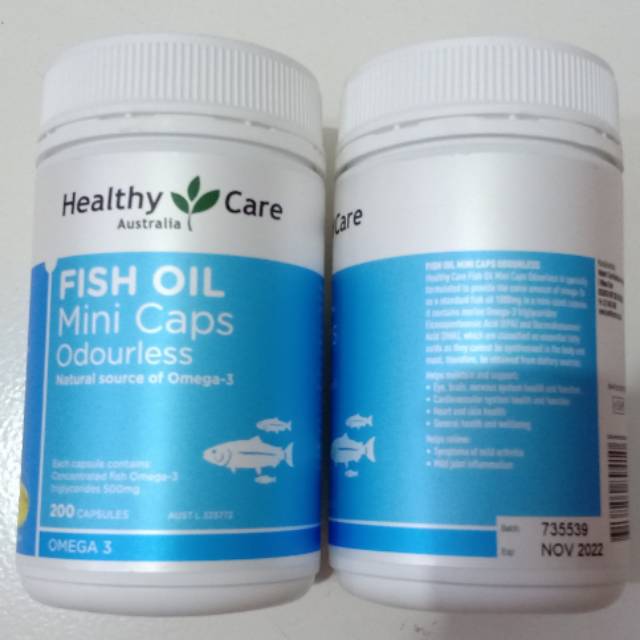 Healthy care fish oil isi 200 caps