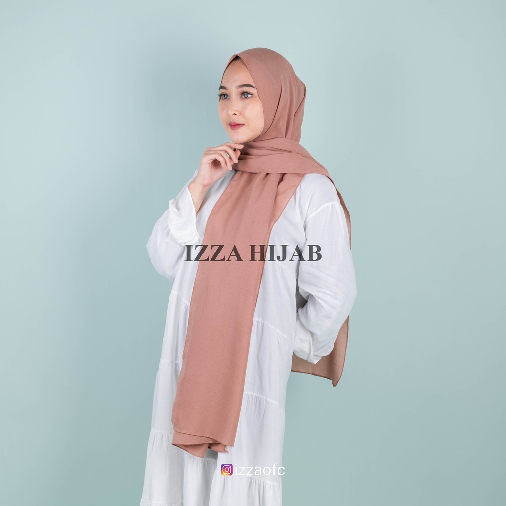 -/+(175cm x 75 cm) JILBAB HIJAB PASHMINA DIAMOND POLOS /PASHMINA SABYAN-8