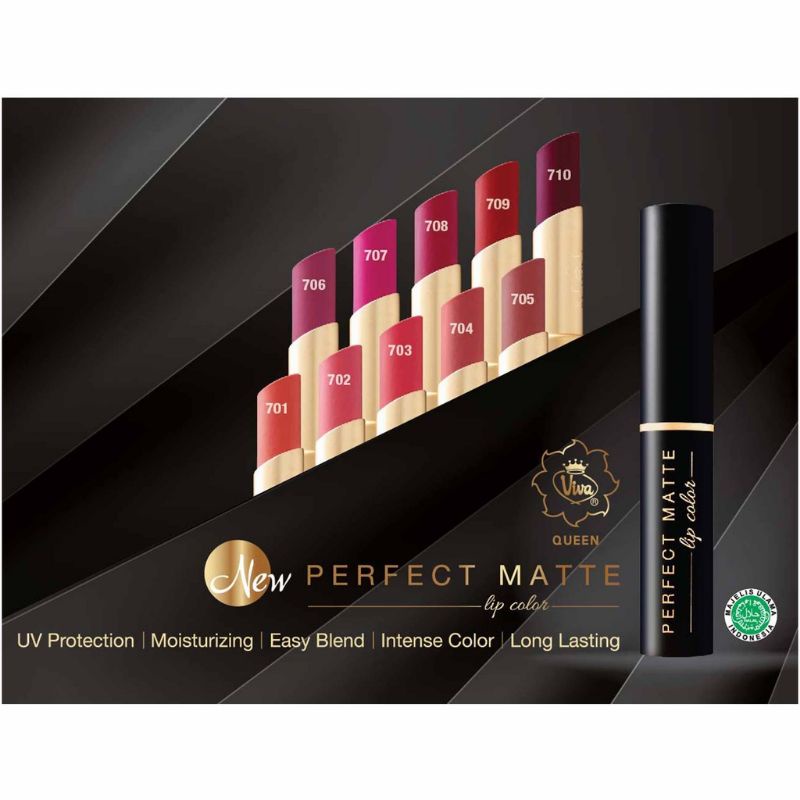 Viva Queen Perfect Matte Serum Lipstik Tahan Lama
