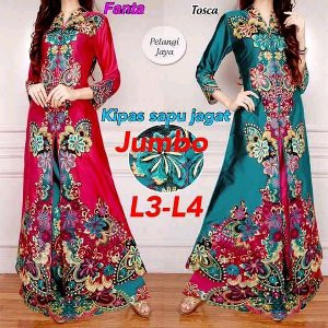 Jual Setelan Kebaya Bordir Jumbo Diskon
