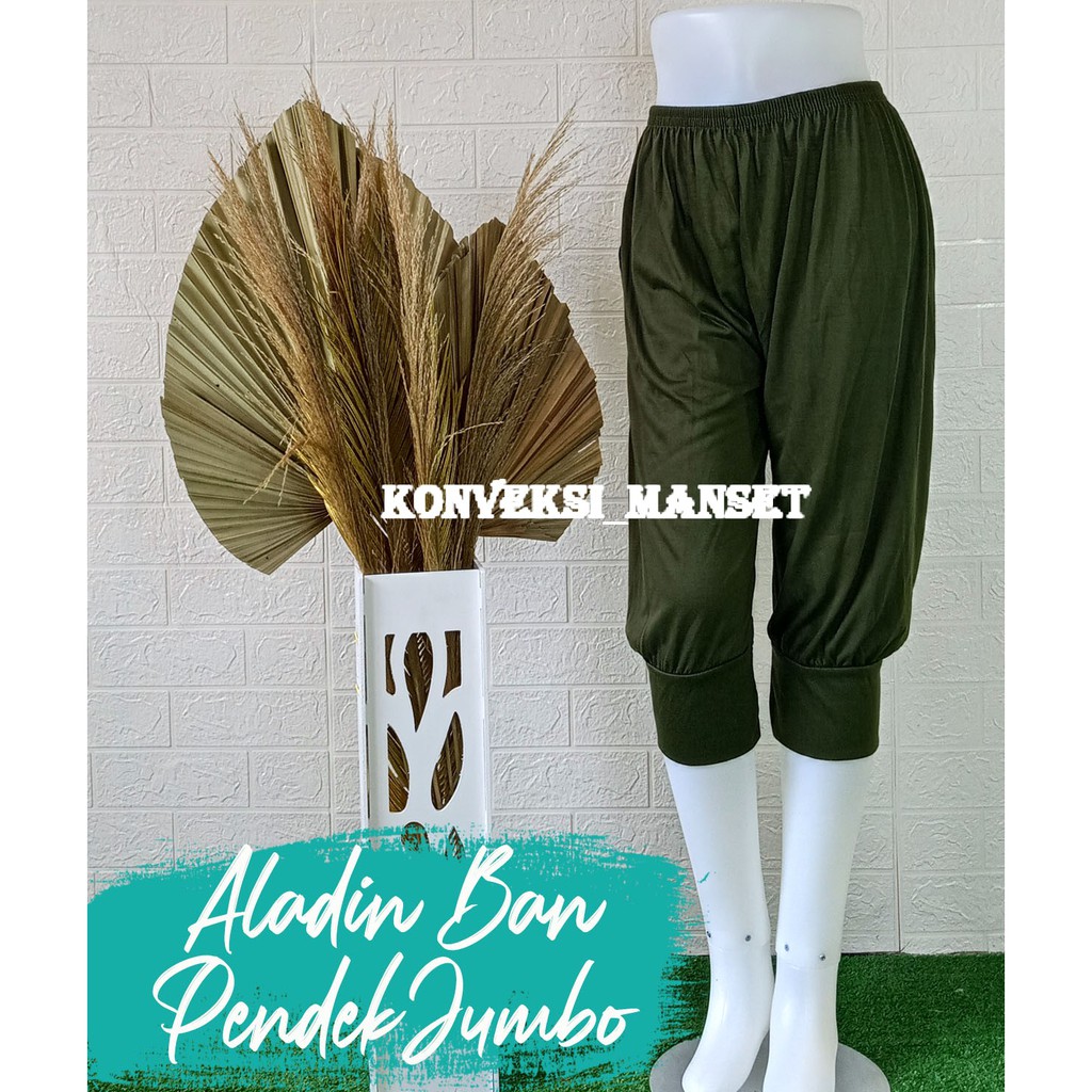 CELANA ALADIN BAN PENDEK UKURAN JUMBO / BISA COD / HARGA PROMO / BAYAR DI TEMPAT/DOSKON/PROMO