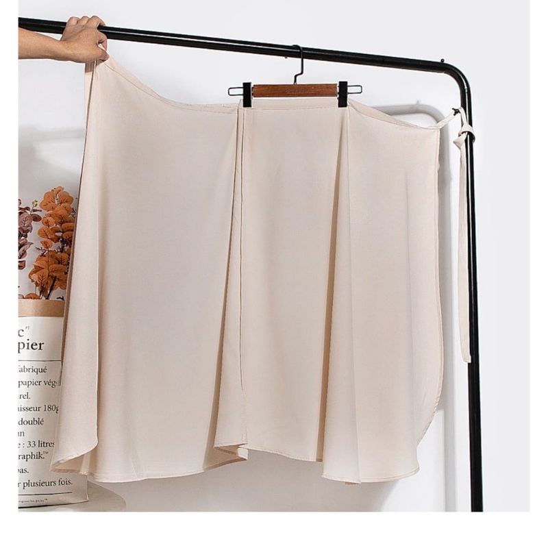 ROK WANITA SKIRT TRAP (BAHAN KATUN SHAKILA)