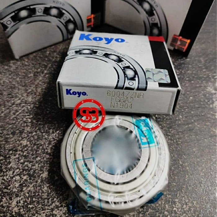 Bearing 6004 ZZ NR / 6004 ZZNR KOYO JAPAN ORIGINAL