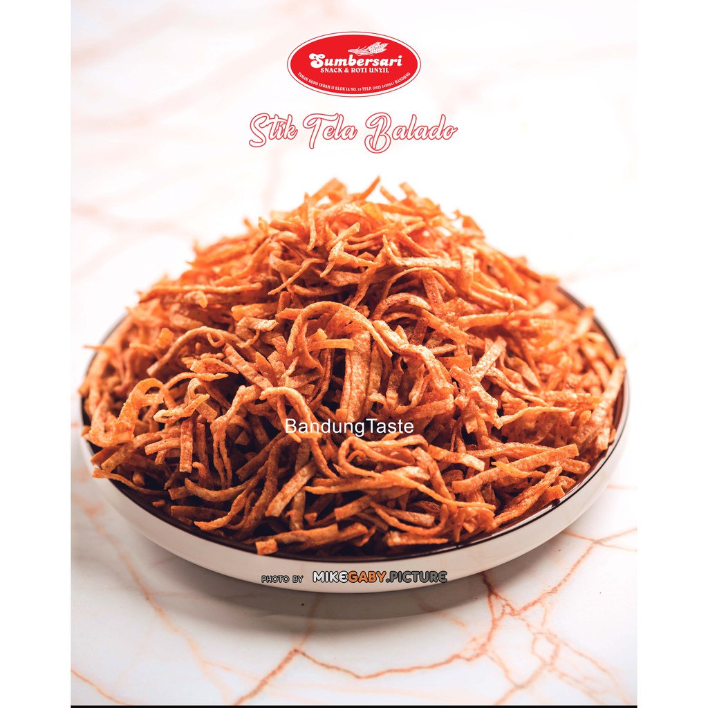 

Kripik Stik Tela Balado - Made In Bandung