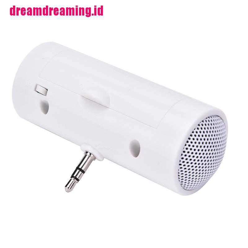 (dreamdreaming.id) Speaker Mini Portable Stereo Dengan Jack 3.5mm Untuk Hp / Tablet / MP3 Player