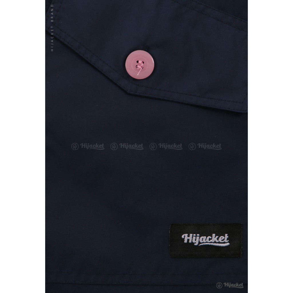 Jaket Parka Anti Air Bahan Parachute Polyfiber 100% Tidak Mudah Melar By Hijacket Montix Navy-4