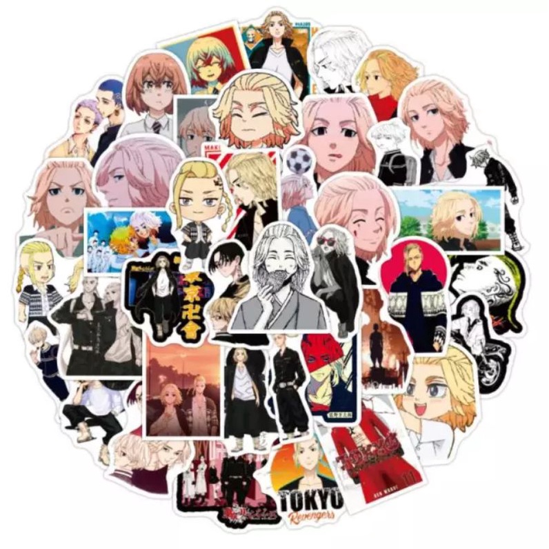 

Stiker Anime Tokyo Revengers 15pcs