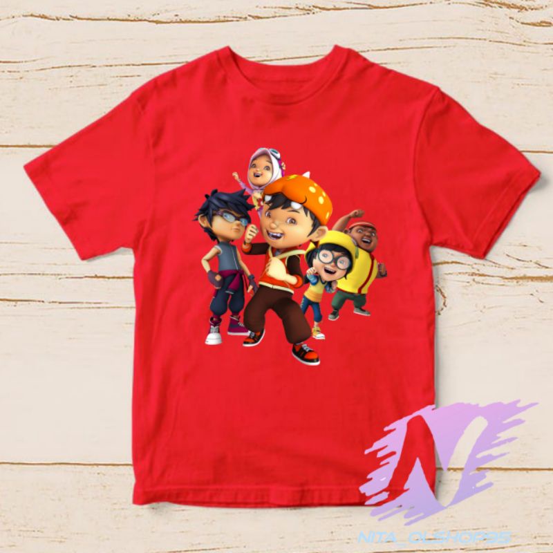 baju Boboiboy kaos anak Boboiboy dan kawan kawan