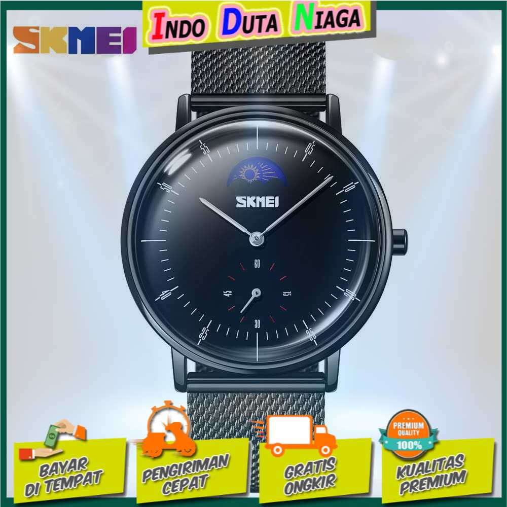 IDN - SKMEI Jam Tangan Analog Pria Strap Stainless Steel - 9245