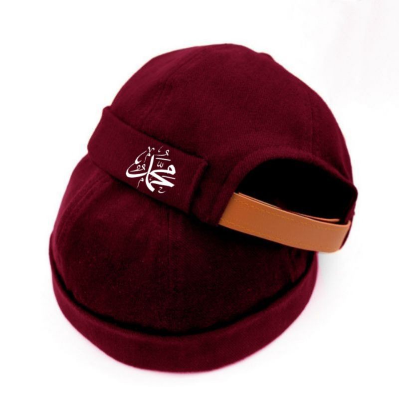 peci miki hat / peci remaja muslim / peci uas / peci pria logo muhamad