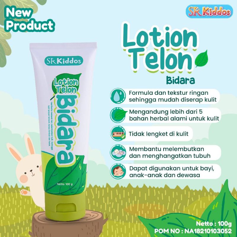 SRkiddos SR12 HERBAL SKINCARE BPOM kids Telon lotion Daun bidara Buble bath Shampoo conditioner baby