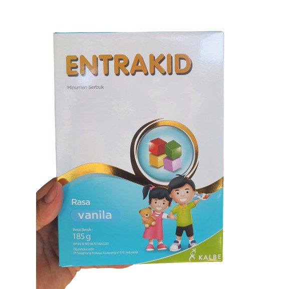 

SUSU ENTRAKID VANILA/COKLAT 185g (Usia 1-5 Tahun)