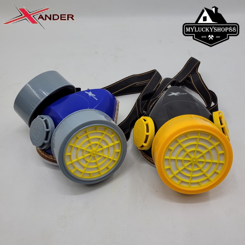 Xander Masker Obat Chemical Gas Respirator Kimia Graffiti XD305 XD306