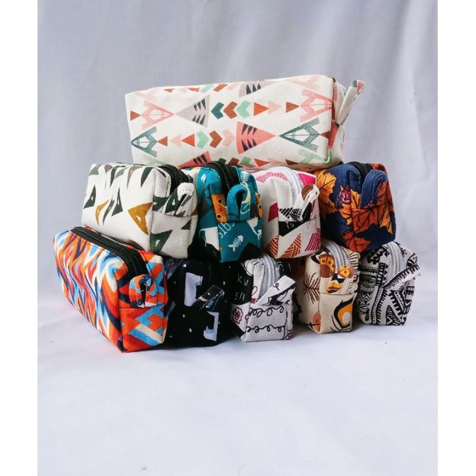 Tepak Pensil / Kotak Pensil Premium / Tepak Kanvas / Tempat Pensil / Pencil Case / Kotak Pensil Kanvas /-1