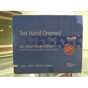 Test Kehamilan Onemed / Testpack tes hamil instan box isi 50