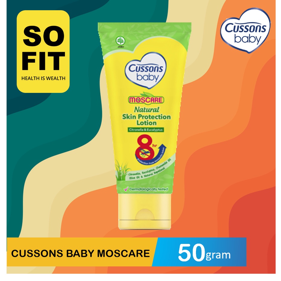 Cussons Baby Moscare 50gr / Cussons Lotion Anti Nyamuk