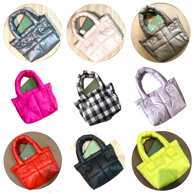 mini bag / puff bag / pillow bag