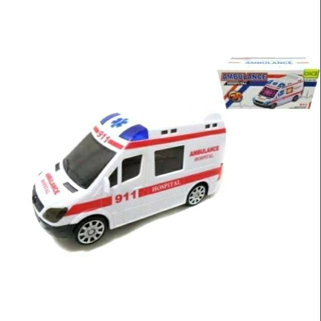 Mainan Mobil Ambulance Batre