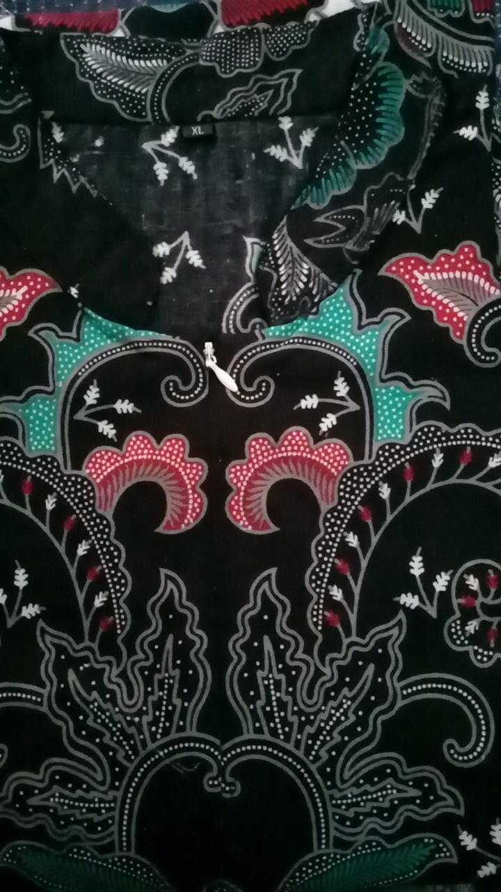 Promo 7.7  Tunik Batik M L Xl Xxl
