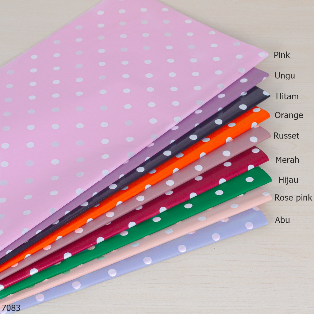 

Kertas Buket / Kertas Cellophane Polkadot