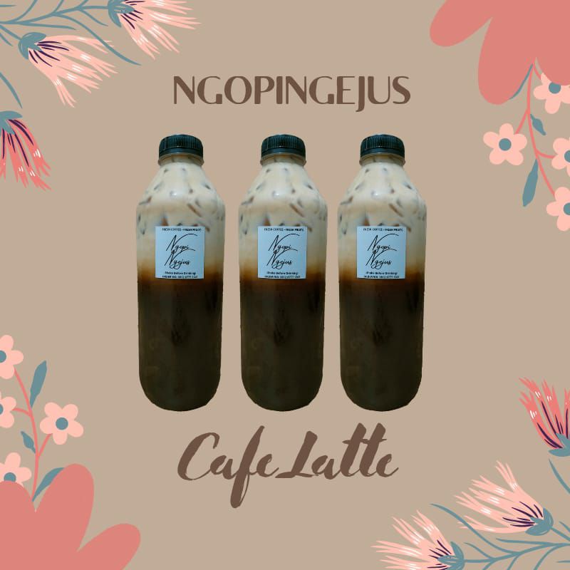 

Cafe Latte 1 liter by Ngopi Ngejus