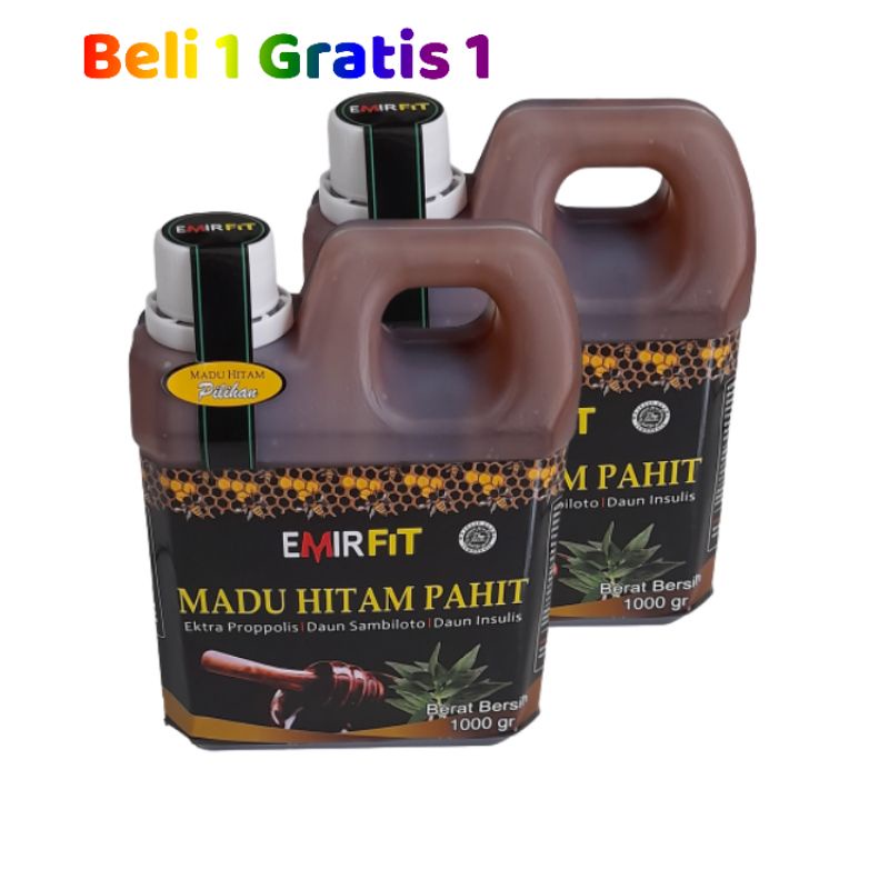 

Beli 1 Gratis 1 Madu Hitam Pahit EMIRFIT 1KG suplemen diabets