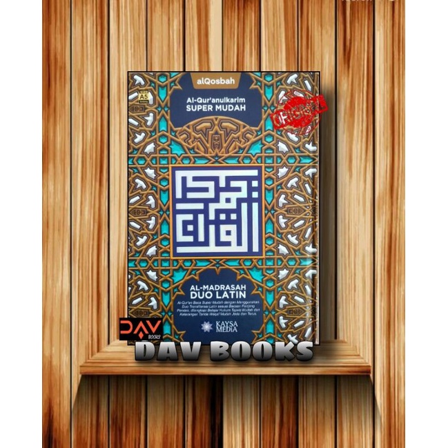

AL QURAN A5 ALMADRASAH DUO LATIN KAYSA MEDIA ORIGINAL