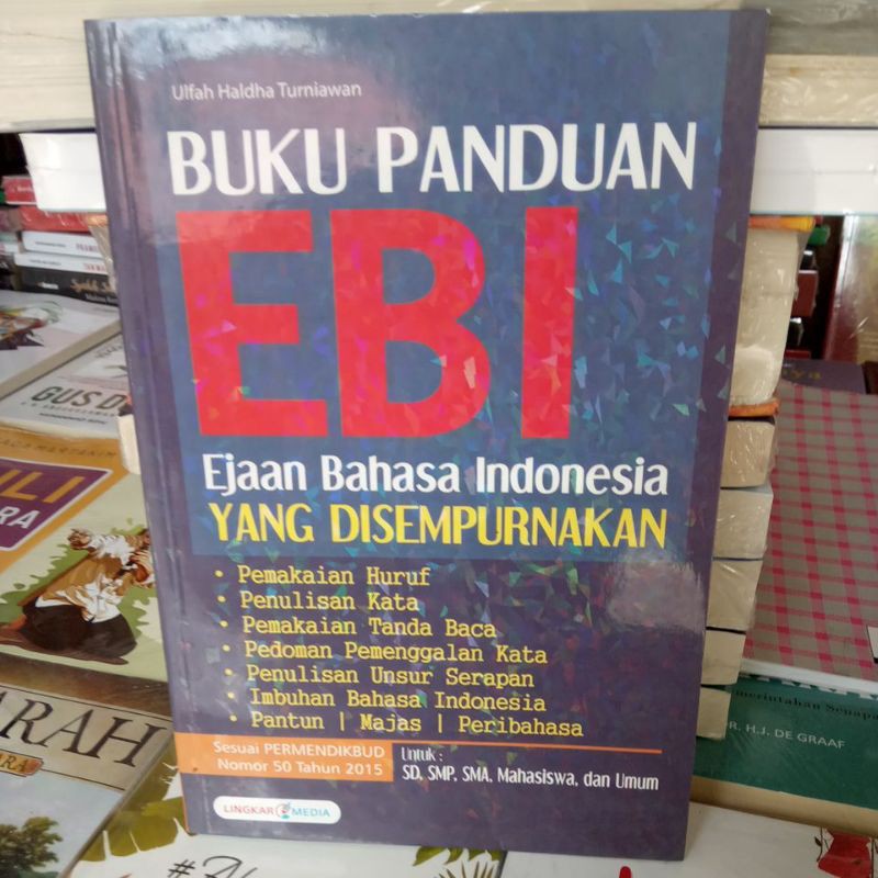 Jual Buku Panduan EYD EBI Ejaan Bahasa Indonesia | Shopee Indonesia