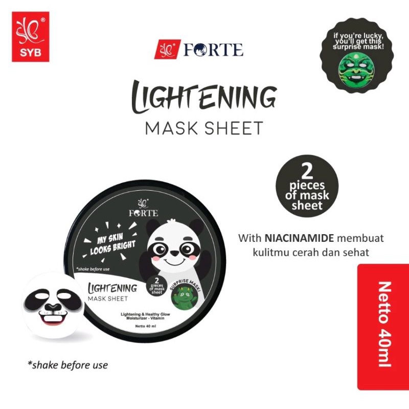 SYB FORTE MASK SHEET