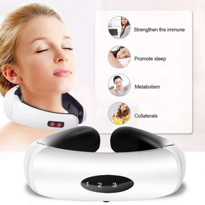 Alat Pijat Elektrik Cervical Vertebra Terapi Leher dan Tubuh - HX-5880
