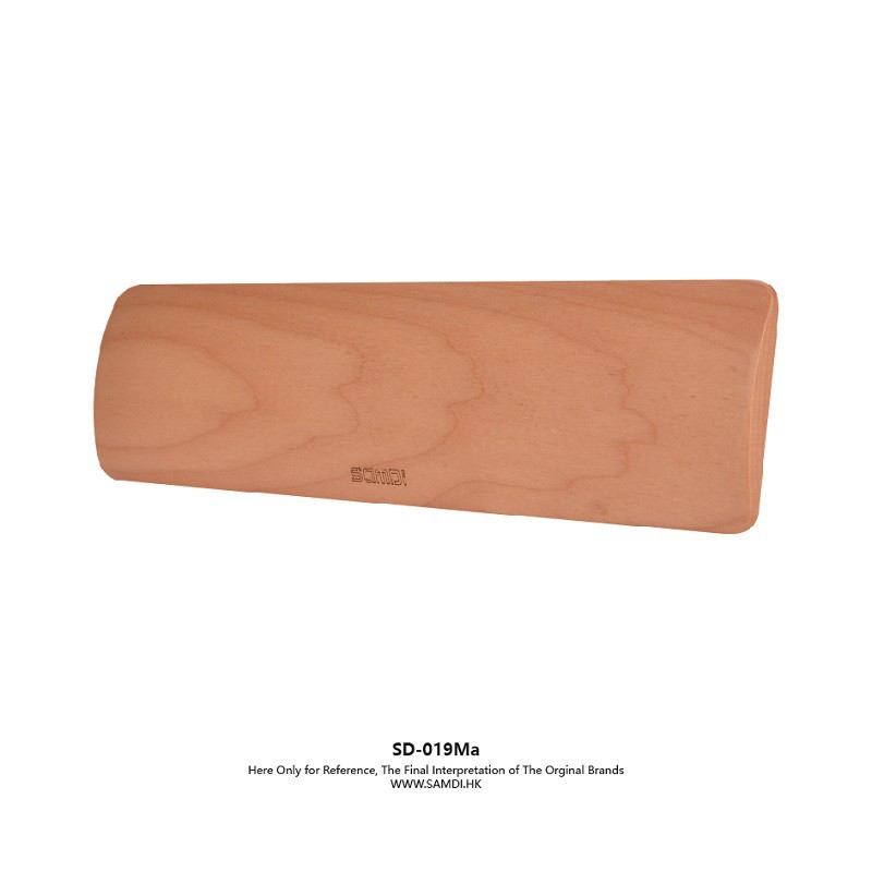 Samdi Wooden Ergonomic PC Wrist Rest Pad For Full Size Keyboard Wrist