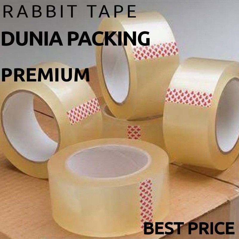 Lakban Rabbit 45mm 90yard  kualitas(daimaru)